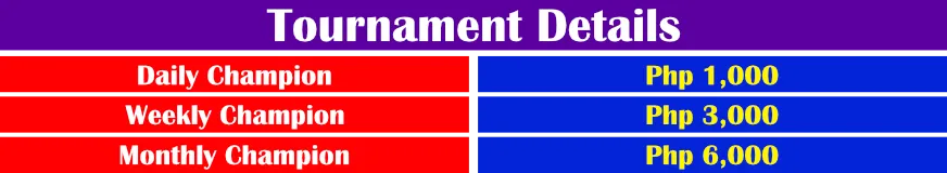 Dragon & Tiger Daily Tournament Requirements