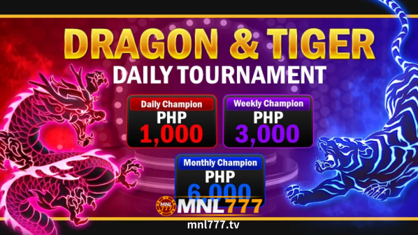 MNL777 Casino Dragon & Tiger Daily Tournament