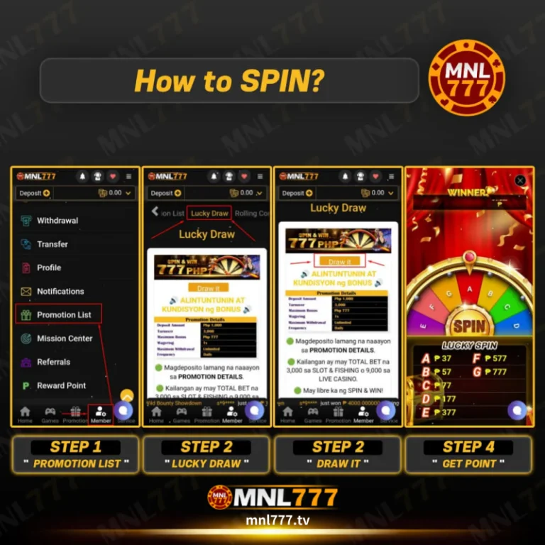 MNL777 Casino SPIN & WIN 2