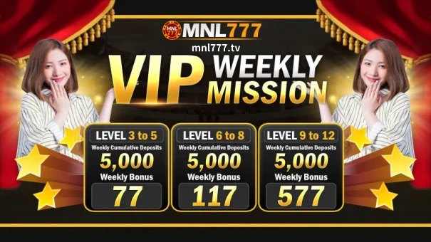 MNL777 Casino Weekly VIP Mission