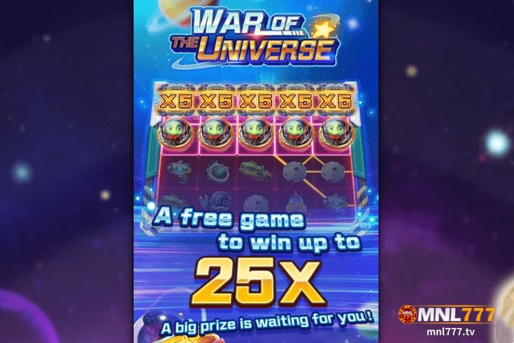 War of The Universe Slot Game Introduction