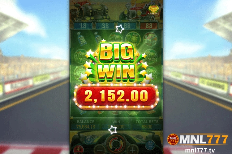 Animal Racing Slot Big Win