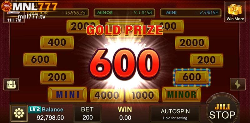 Lucky Goldbricks Slot Machine Bonus Game