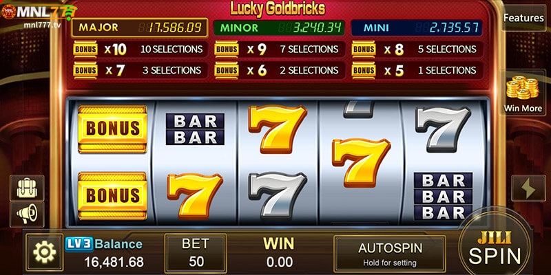 Lucky Goldbricks Game Introduction