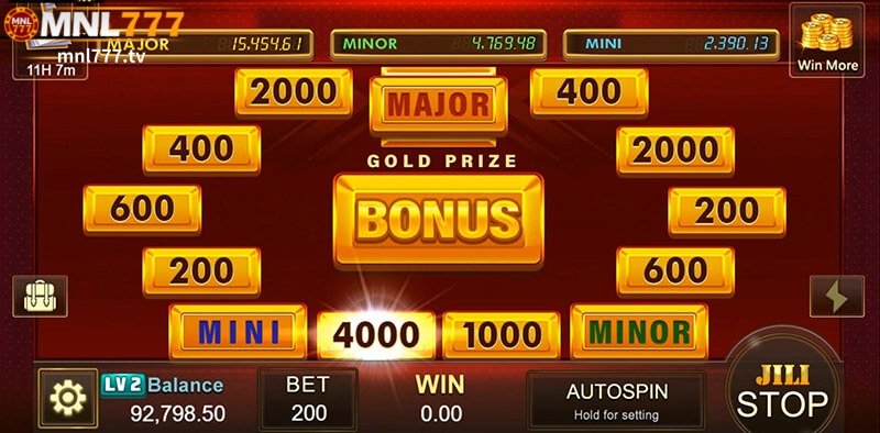 Lucky Goldbricks Slot Machine Bonus Game