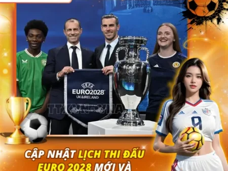 Cập Nhật Lịch Thi Đấu EURO 2028 Mới Và Đầy Đủ Nhất
